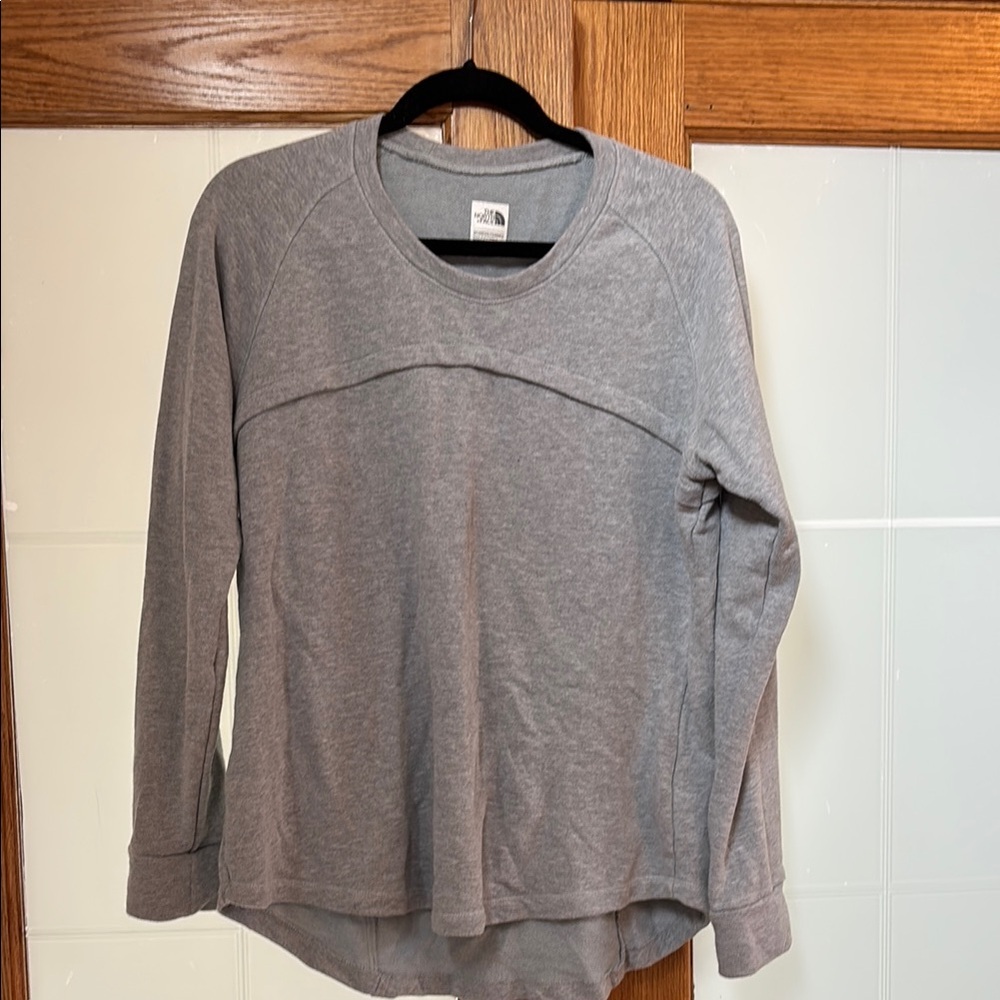 Gray Long Sleeve Top by The North Face